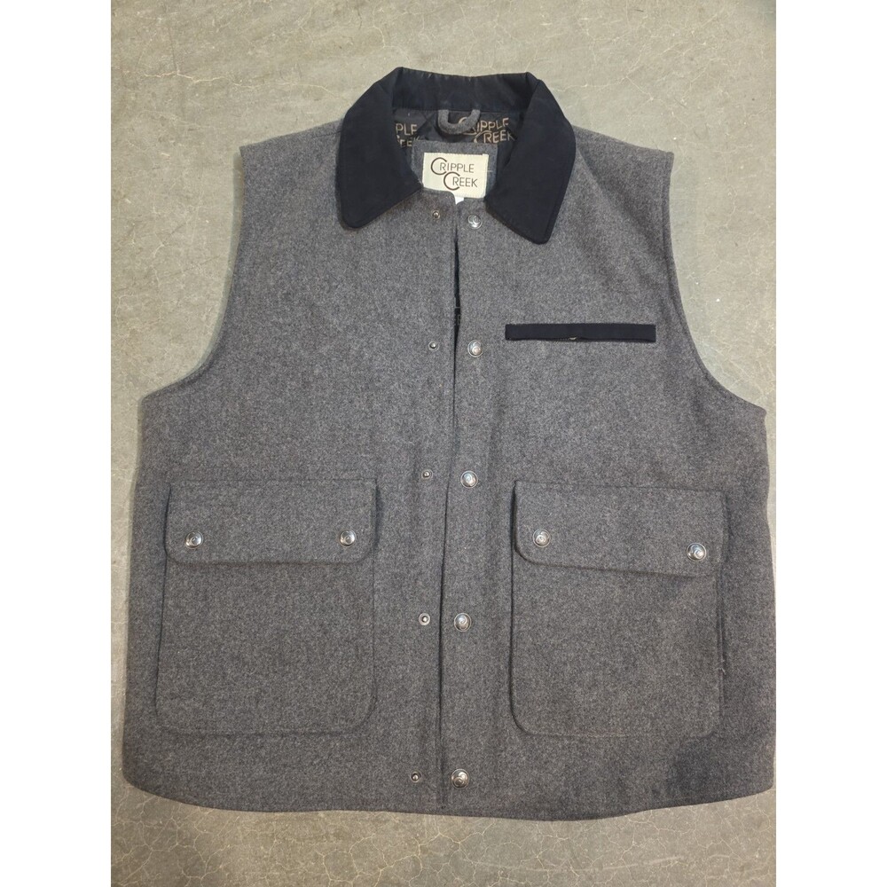 Cripple Creek Vest Men’s Size Medium Western Lined Conceal And Carry